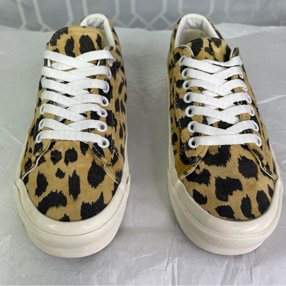 Vans Sid DX Anaheim Factory Leopard Cheetah Sneakers Women's 7 Men's 5.5